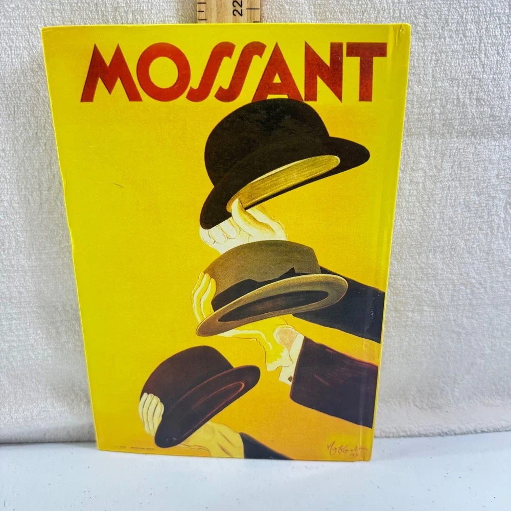 VTG 1938 Mossant Hats‎ Leonetto Cappiello Art Deco French Advertising Journal
